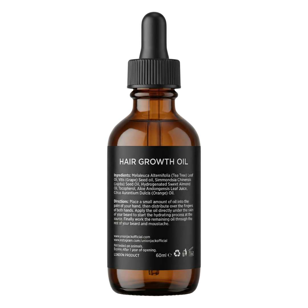 Hair Oil for Men - Hair Growth Oil for Men Lebanon - Union Jack
