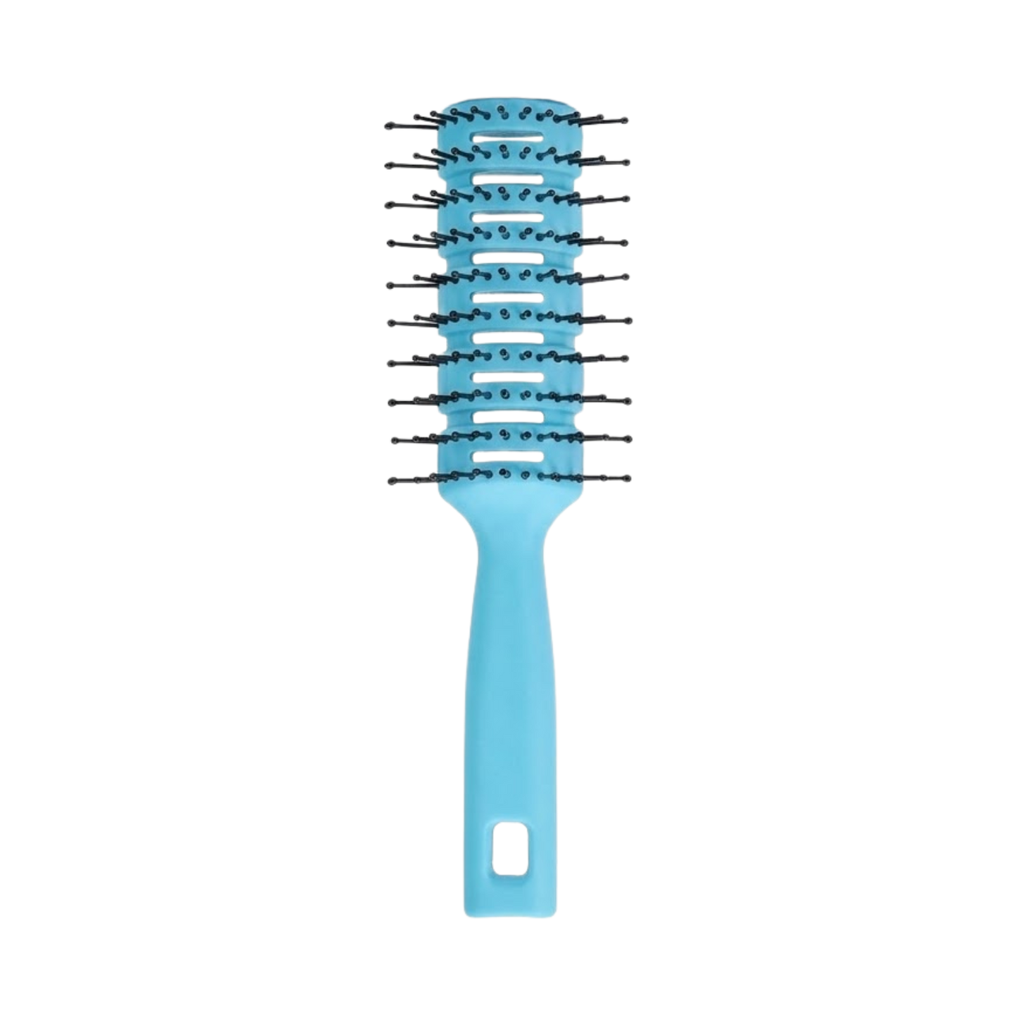 Vented detangling hair brush