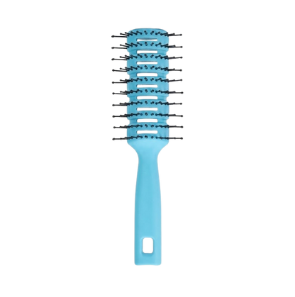Vented detangling hair brush