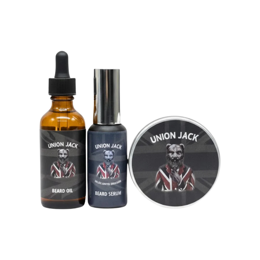 The Royal Beard Trio Set - Beard Grooming Set for Men Lebanon - Union Jack