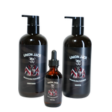 Hair Care Essential Trio - Hair Loss Prevention Kit for Men - Union Jack