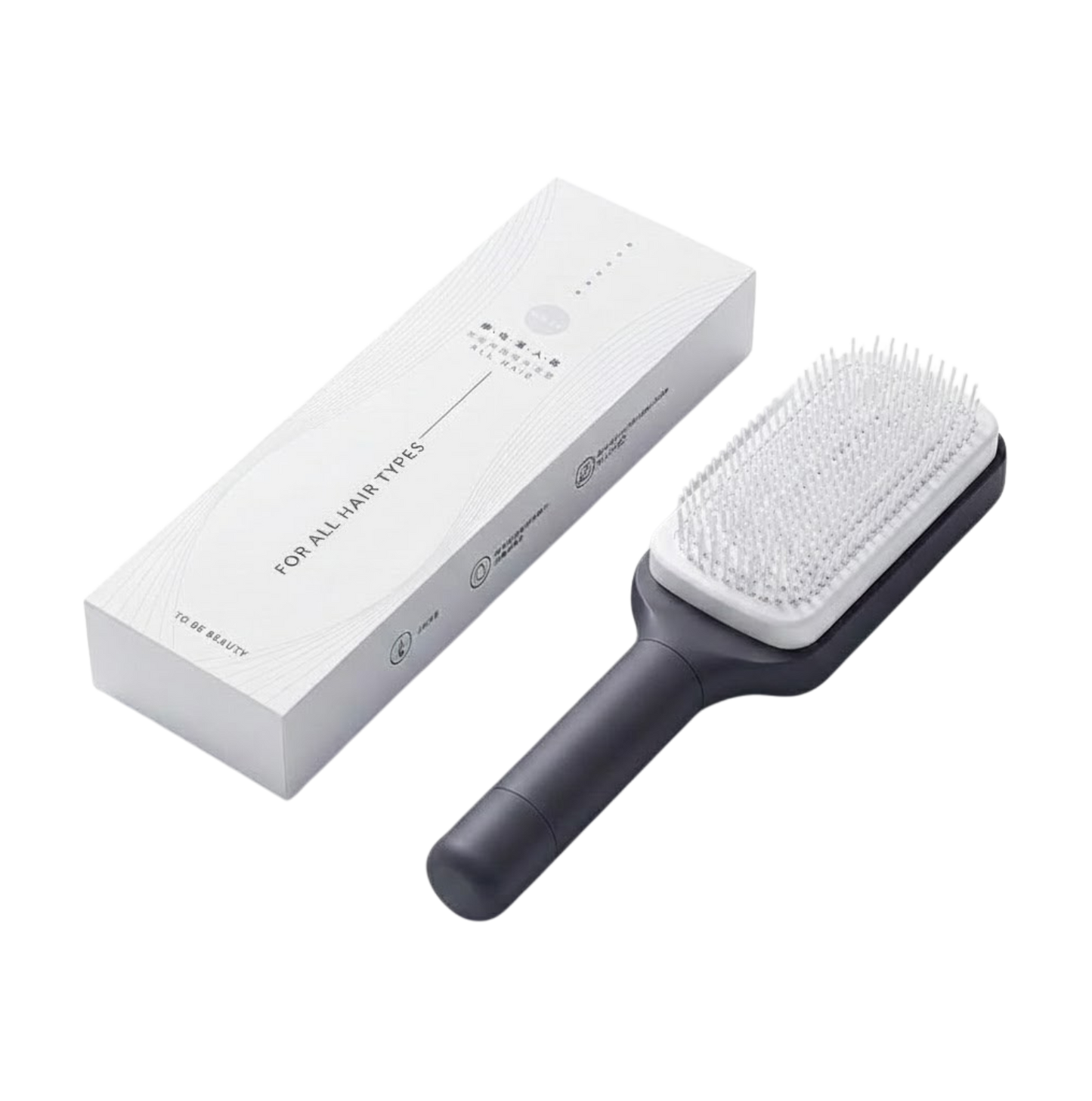 Self-Cleaning Hairbrush